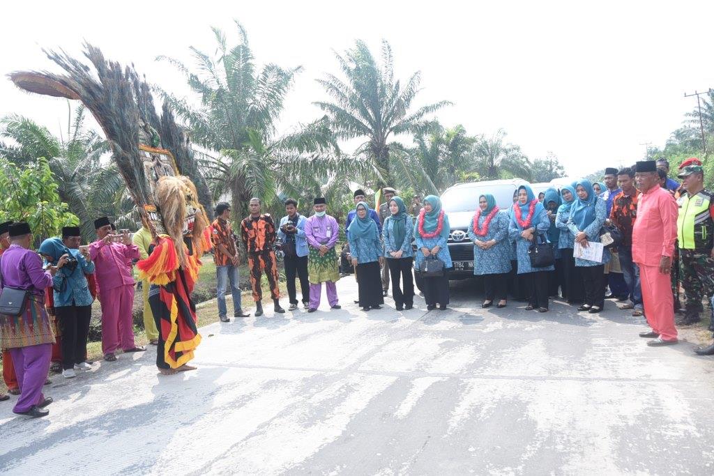 Kasmarni Hadiri Pembukaan Penilaian Lomba Peringatan HKG PKK Tingkat Provinsi Riau