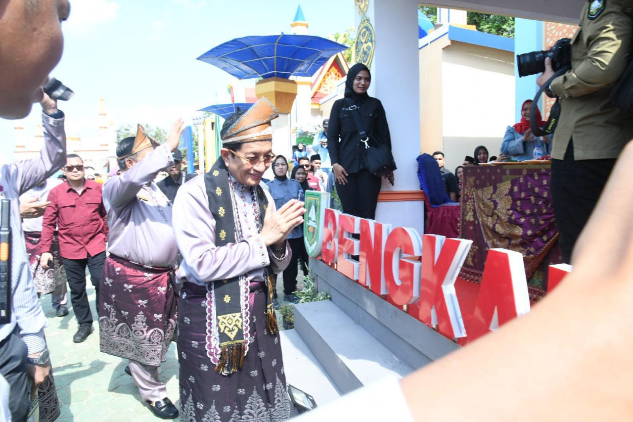 Bawakan Ornamen Wisma Sri Mahkota, Stand Bazar Bengkalis Jadi Perhatian di MTQ Riau 2026