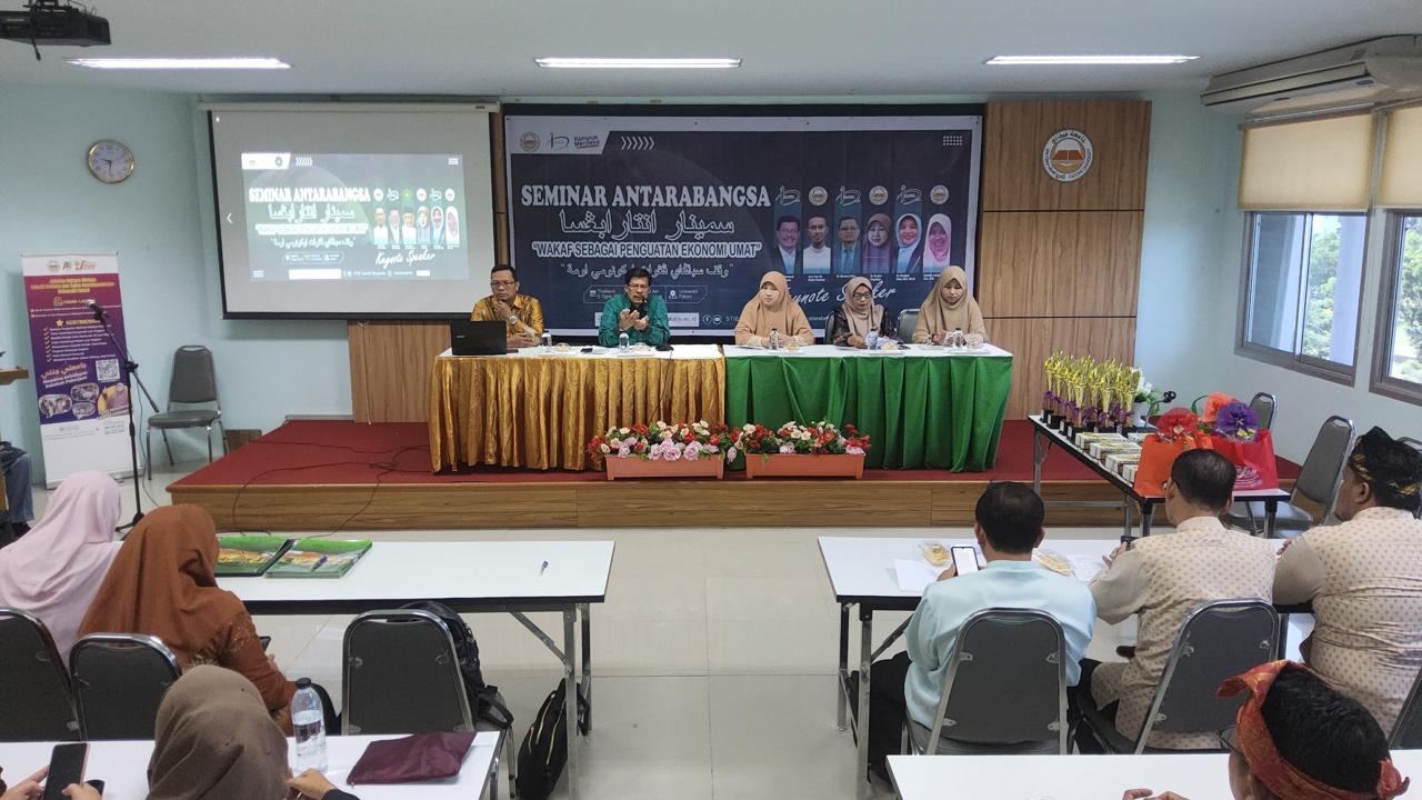 Dosen STIE Syariah Narasumber Seminar Internasional di Universitas Fatoni Thailand