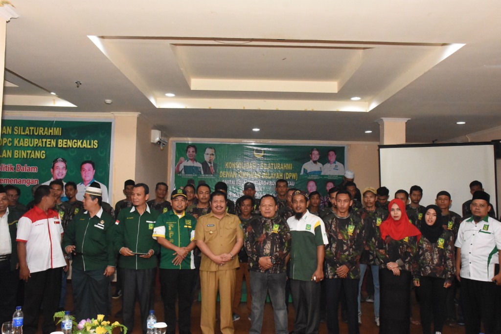 Bupati Amril Hadiri Konsolidasi DPW PBB