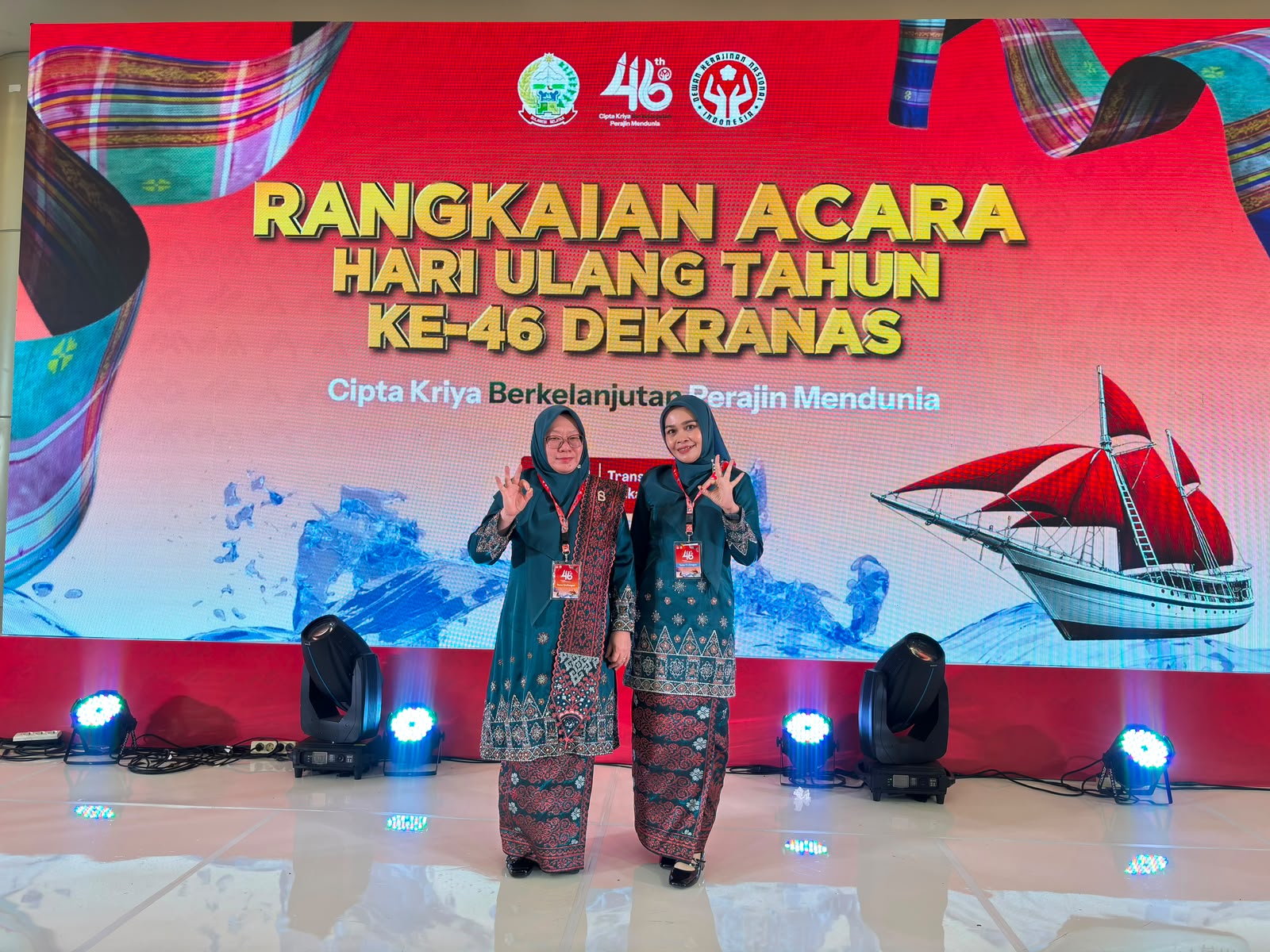Dekranasda Bengkalis Hadiri HUT ke-46 Dekranas, Perkuat Kolaborasi untuk Kemajuan Ekonomi Kreatif