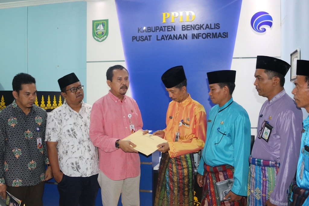 Ketua KI Zufra Irwan Lakukan Kunjungan Kerja ke PPID Kabupaten Bengkalis