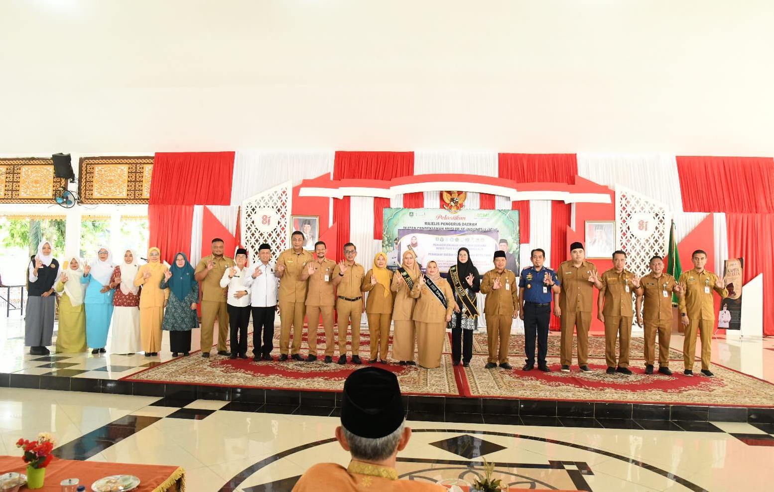 Bunda PAUD Bengkalis Tandatangani Komitmen Bersama Dukung Wajib Belajar Satu Tahun Prasekolah