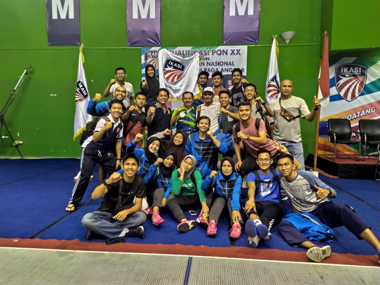  Riau Juara Umum Anggar, Bengkalis Sumbang Medali Terbanyak
