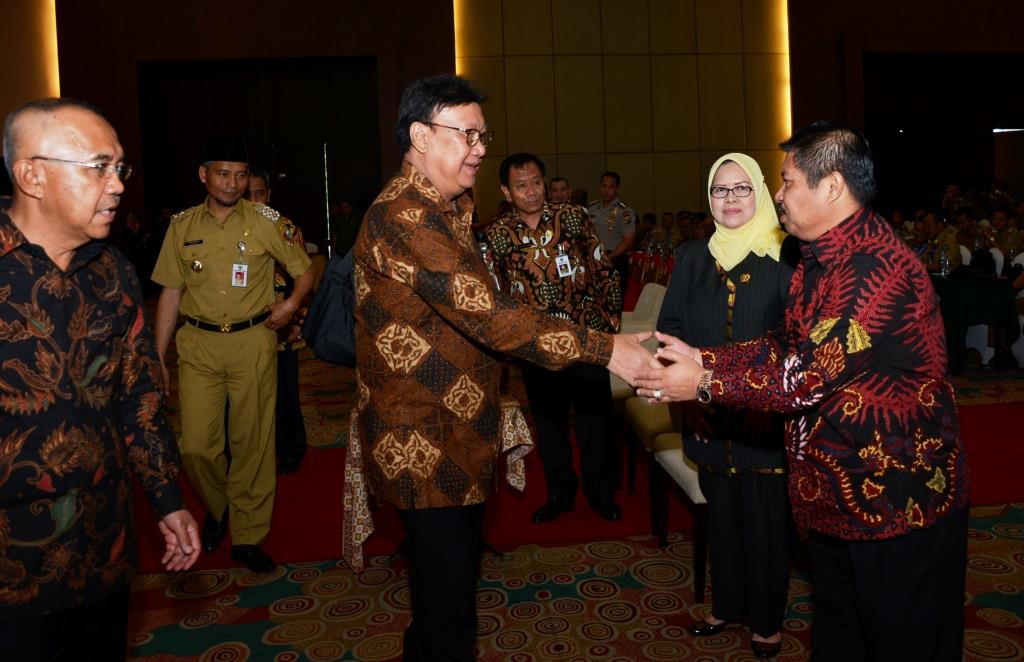 Bupati Bengkalis Hadiri Rakor Camat se-Indonesia