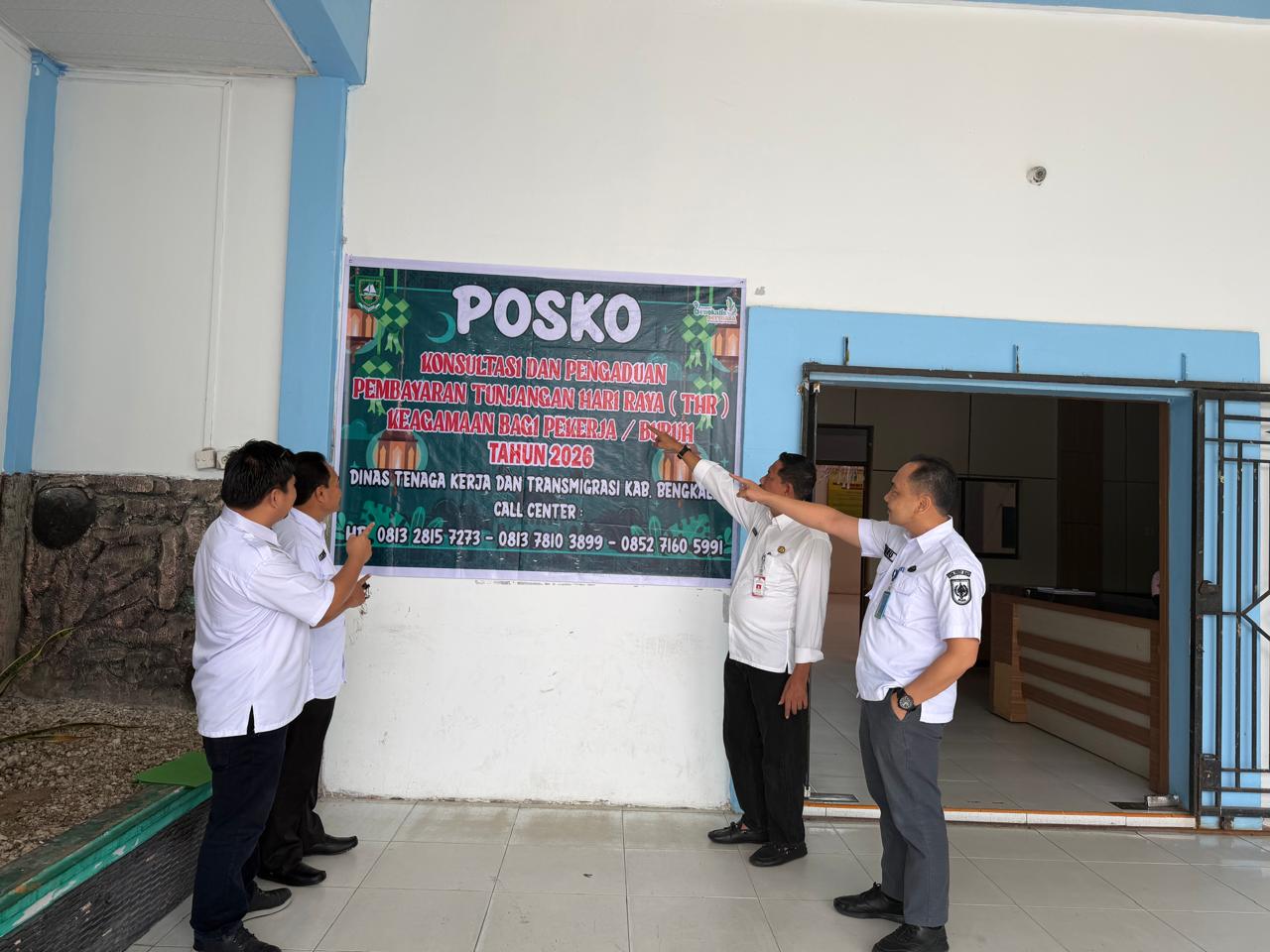 Disnakertrans Bengkalis Dirikan Posko Konsultasi dan Pengaduan Pembayaran THR