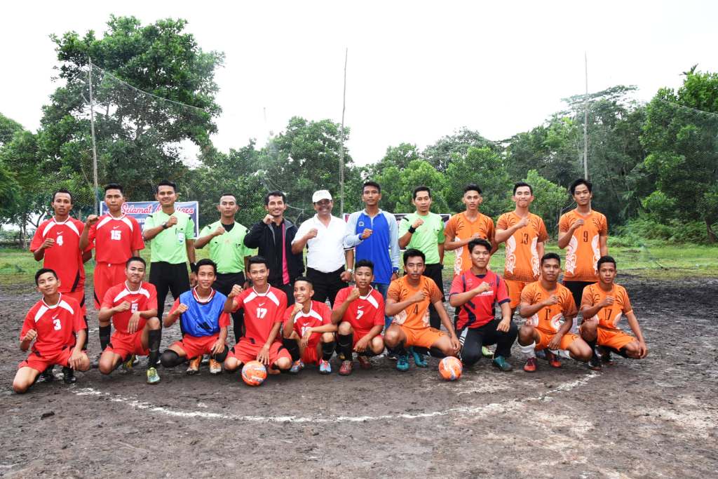 Pemuda Dusun Indah Sari Gelar Turnamen Futsal