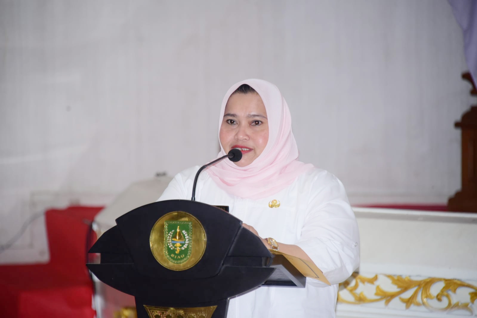 Wakili Bupati dan Walikota Se-Riau, Bupati Kasmarni Nyatakan Komitmen Implementasi Menuju Riau Hijau