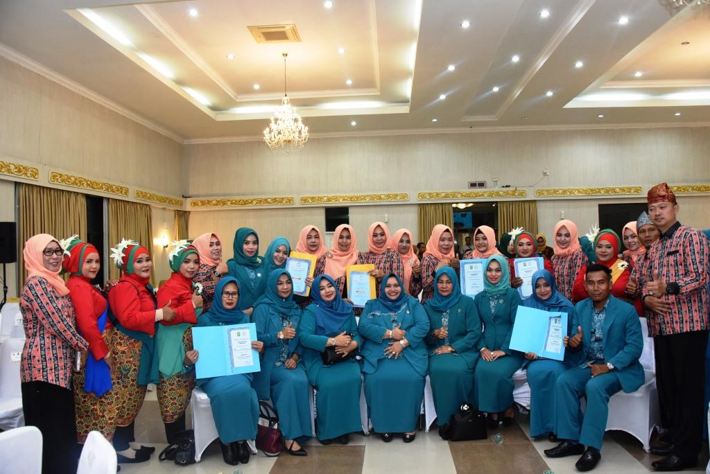 Bengkalis Boyong 4 Penghargaan di Jambore PKK Provinsi Riau 2018