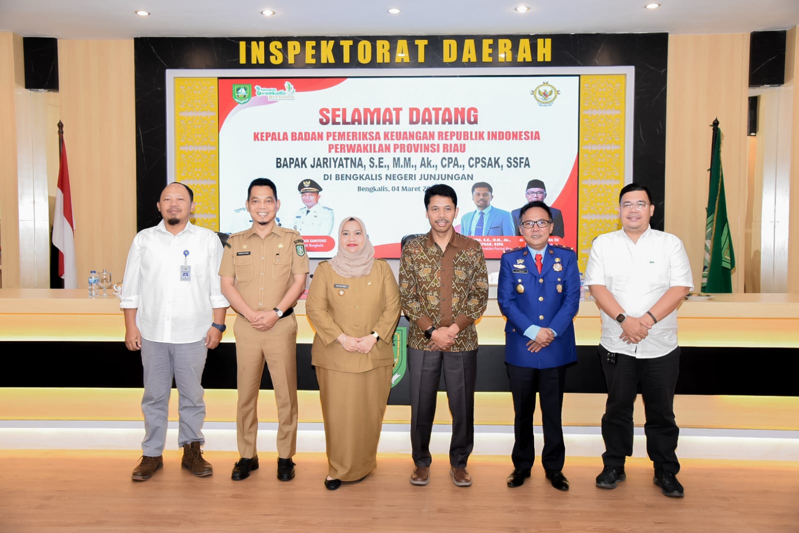 Kepala BPK RI Perwakilan Riau Kunker ke Kabupaten Bengkalis