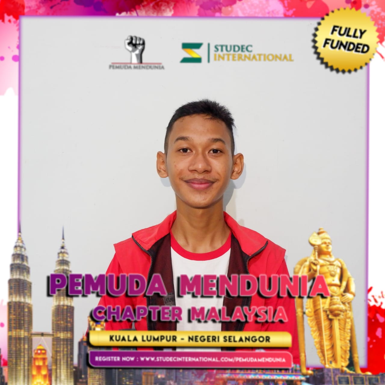 Budak Bukit Batu Terpilih Sebagai Delegasi Pemuda Mendunia 2019 di Malaysia