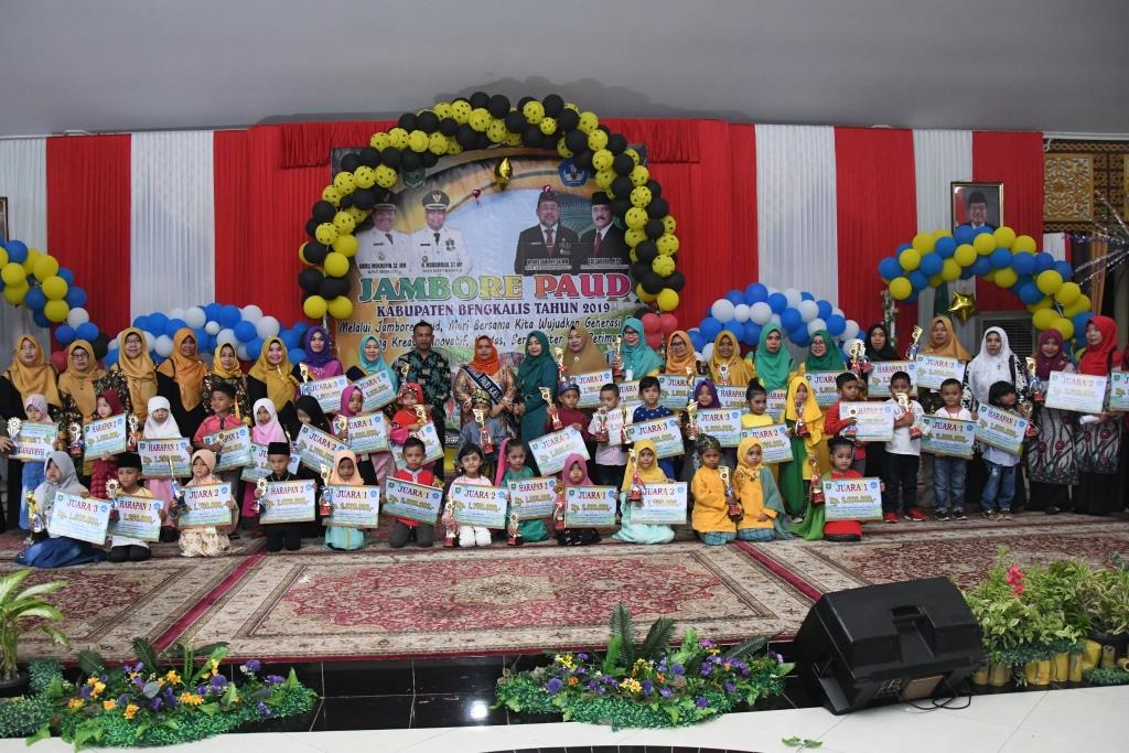 Ini Dia Daftar Pemenang Lomba Jambore PAUD Tingkat Kabupaten Bengkalis Tahun 2019