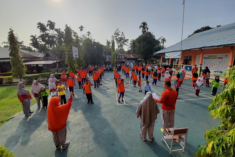 Sehari Belajar di Luar Kelas:  Bengkalis Terbanyak di Riau, Bupati Amril Ucapkan Terima Kasih