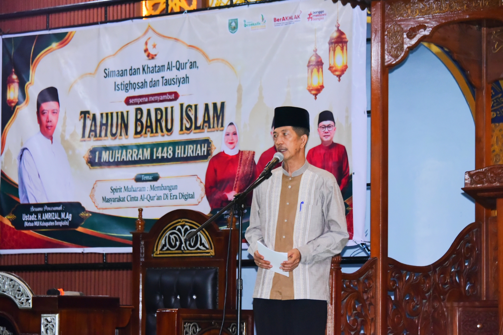 Sambut 1 Muharram 1448 H, Bupati Kasmarni Ajak Masyarakat Jadikan Tahun Baru Islam Momentum Muhasabah Diri