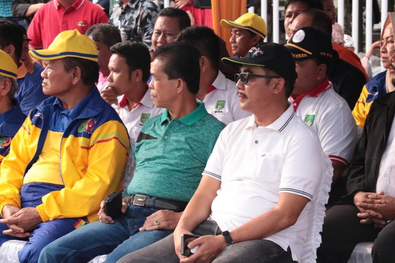 Bupati Amril Mukminin, “Semoga Riau Kembali Juara Umum di Porwil X Sumatera di Bengkulu”