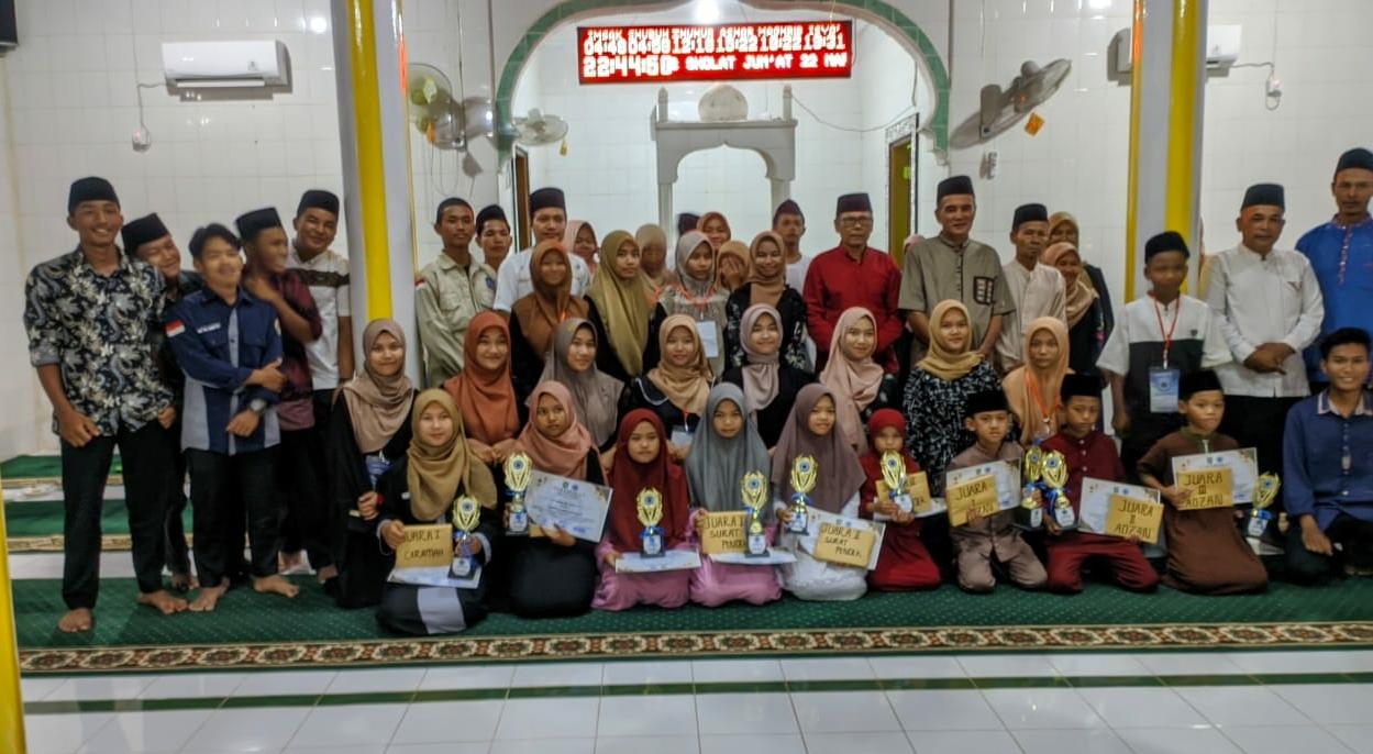 Forum Anak Desa Lubuk Garam Gelar Festival Ramadhan Anak Soleh/Soleha