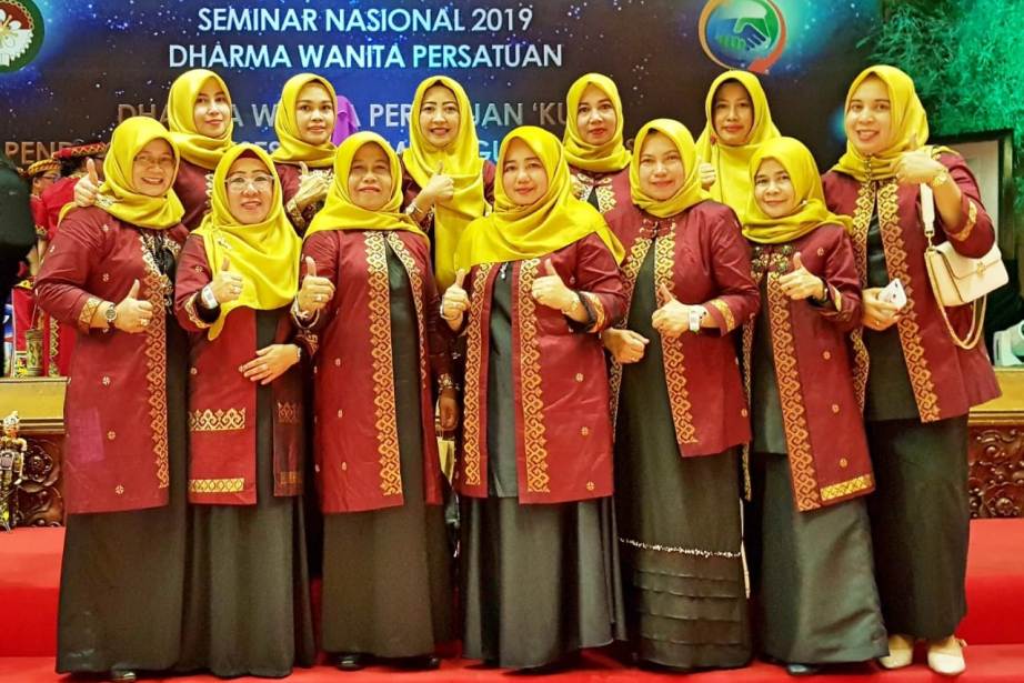 Dipimpin Hj Akna Juita, DWP Kabupaten Bengkalis Ikut Seminar Nasional di Jakarta