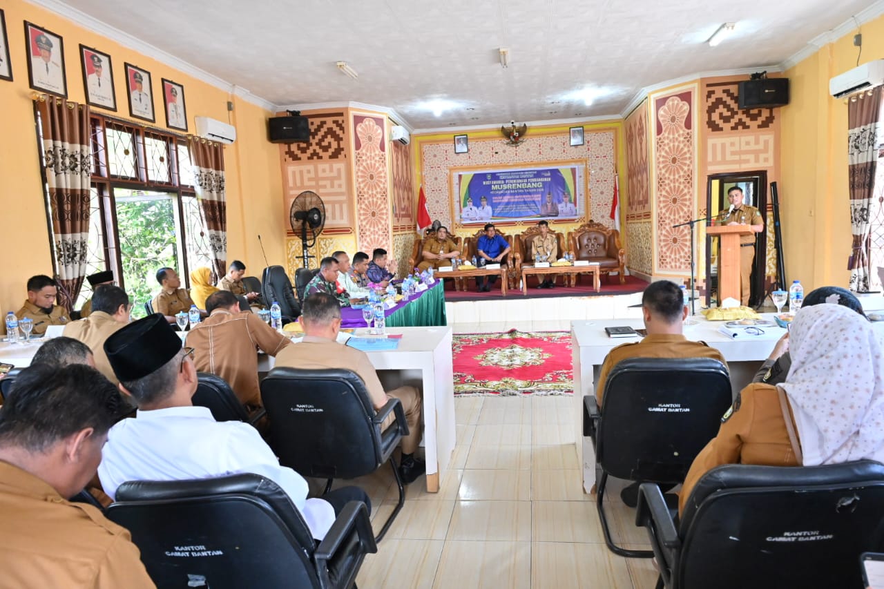 Musrenbang 2027: Kecamatan Bantan Fokus pada Penguatan SDM, Reformasi Birokrasi, dan Pertumbuhan Wilayah