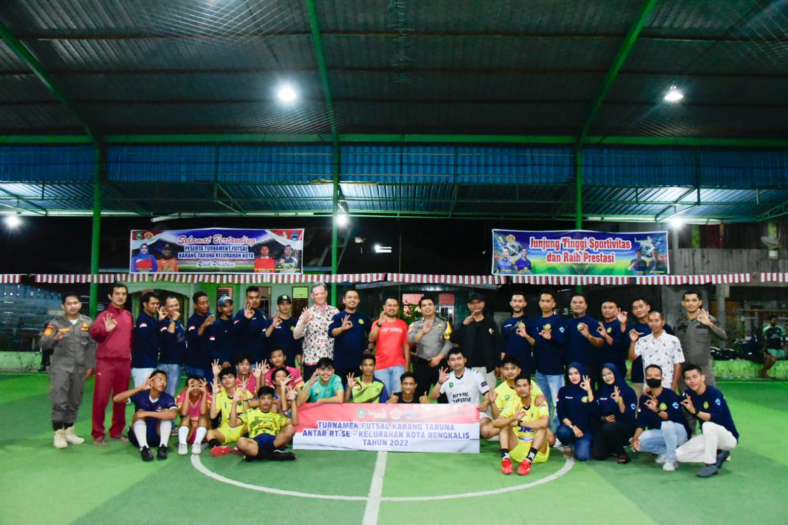 Lewat Program Bermasa, Kelurahan Kota Bengkalis Gelar Turnamen Futsal Antar RT