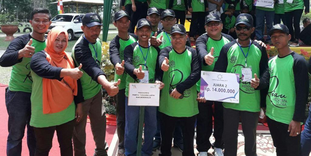 Pokdarwis Tanjung Lapin Juara Dua Tingkat Provinsi 