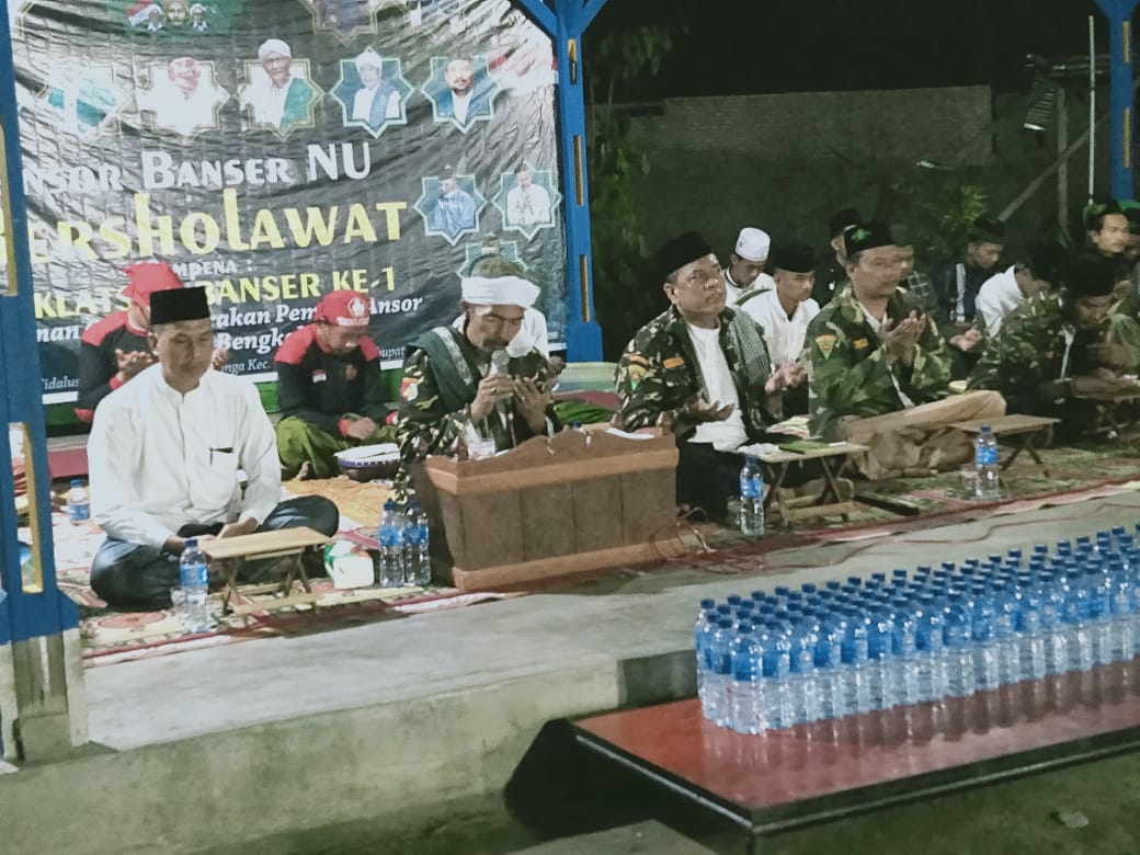 Bupati Bengkalis Hadiri Ansor Banser NU Bersholawat