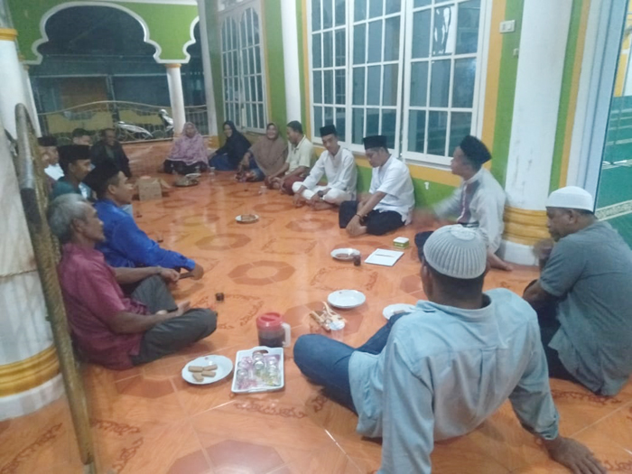 Sabtu Malam, Pengurus Masjid Rahmah Sungai Alam Hadirkan Ketua Alumni Suriah Riau
