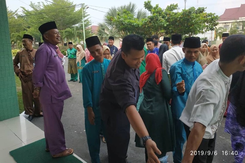 Aksi Spontan Pegawai DLH Bengkalis Kumpulkan Rp4,5 Juta untuk Panti Asuhan Al Fajar Dompas