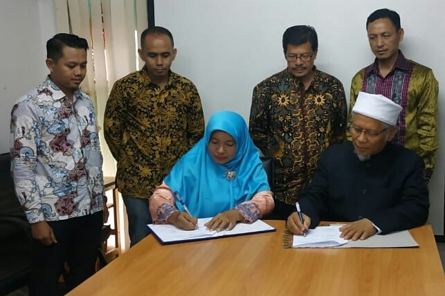 Teken MoU, STIE Syariah Bengkalis dan Fatoni University Thailand Sepakat Kerjasama di Bidang Akademik