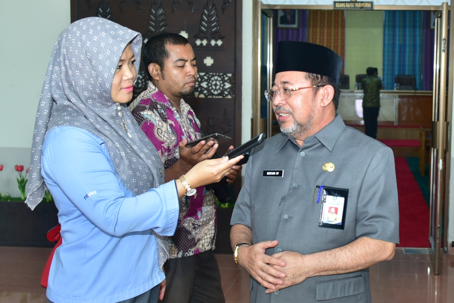 Kamis, Sekda H Bustami HY Dijadwalkan Hadiri Penandatangan PKS dengan BSSN