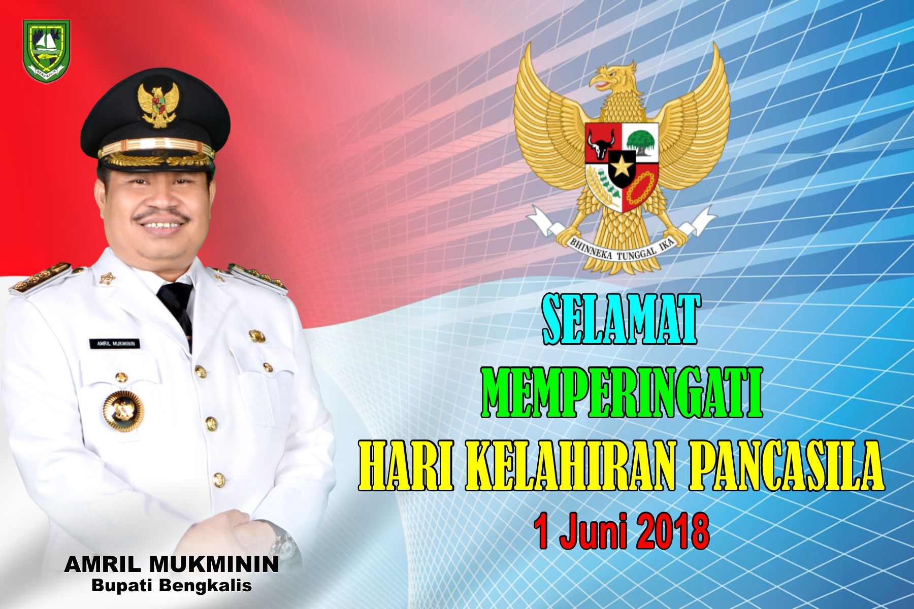 Camat Harus Laksanakan Upacara Hari Kelahiran Pancasila 1 Juni 2018