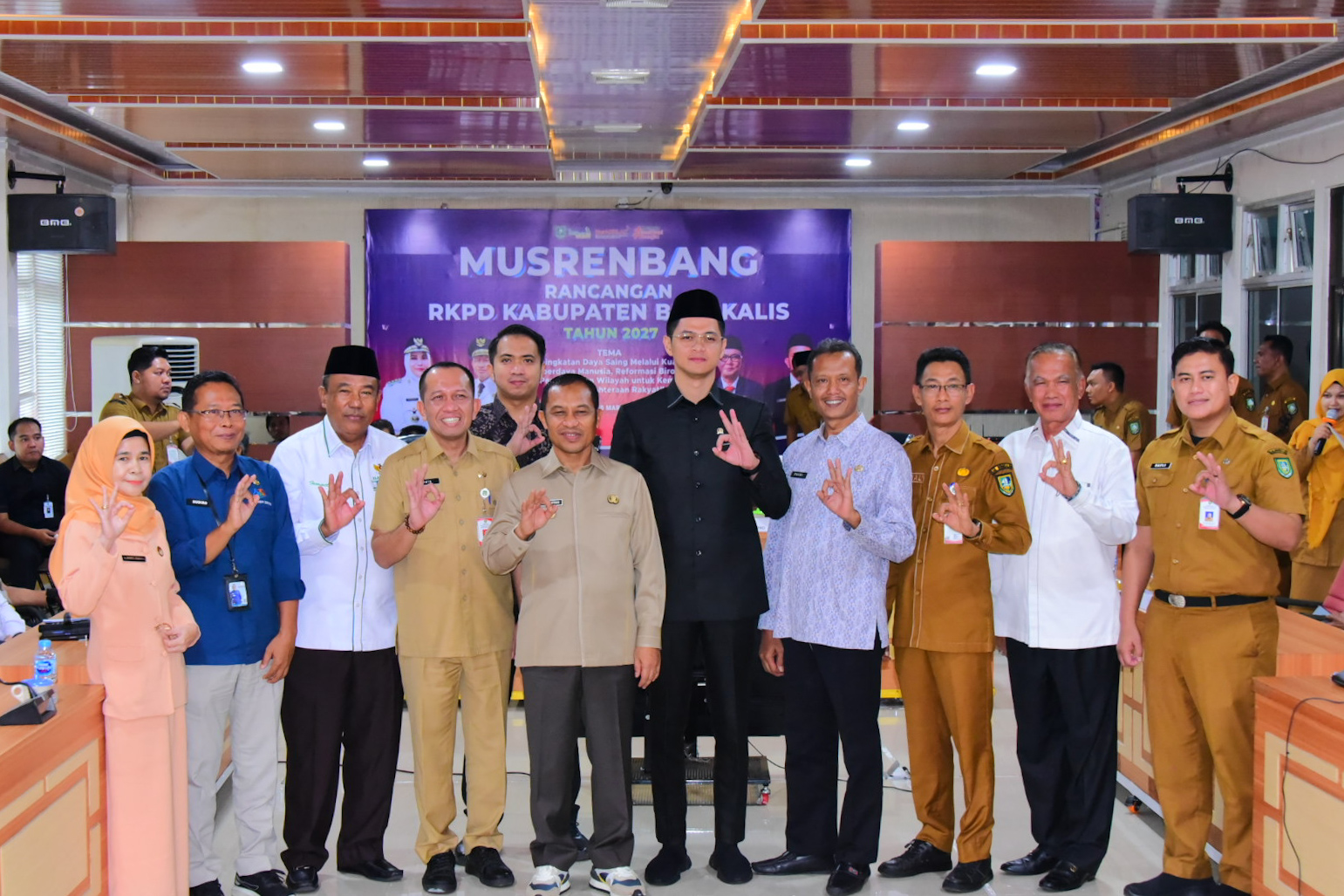 Bagus Santoso Pimpin Musrenbang RKPD 2027, Momentum Menyatukan Arah Pembangunan Bengkalis