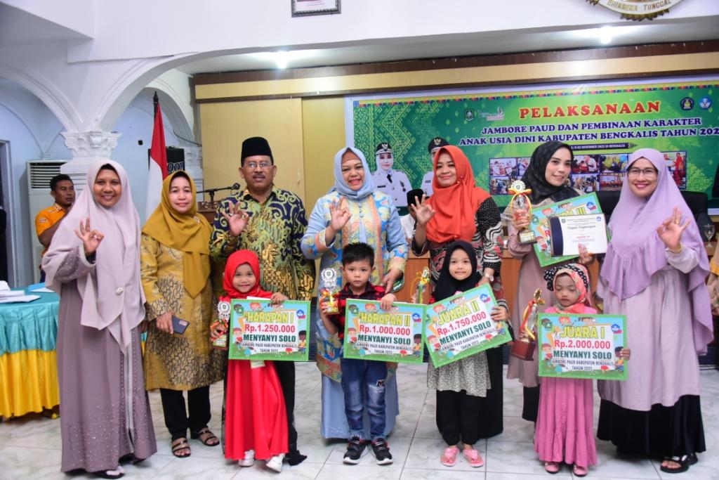 Berikut Pemenang Lomba Jambore PAUD Tingkat Kabupaten Bengkalis