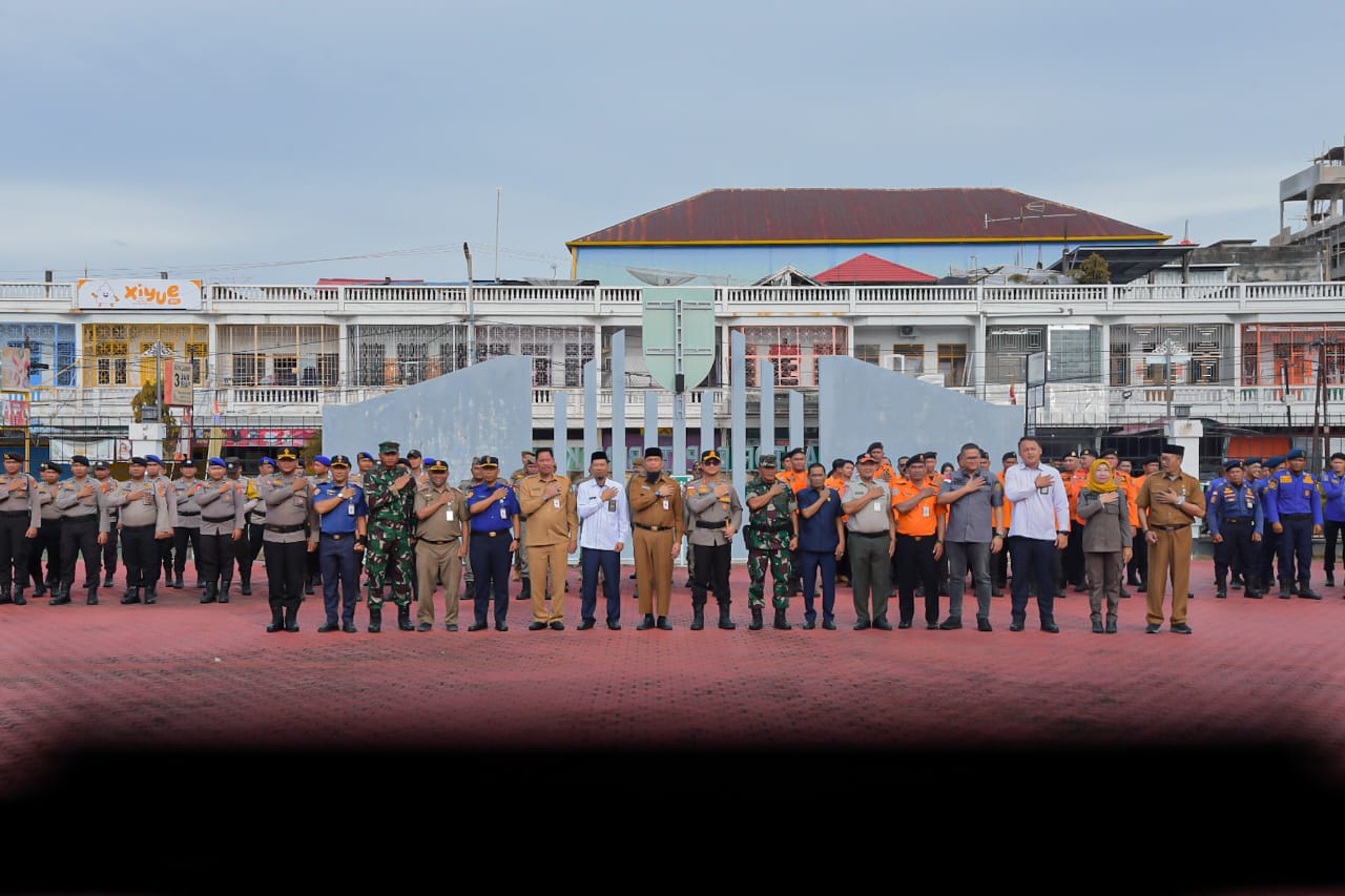 Pemkab Bengkalis Gelar Apel Kesiapsiagaan Hadapi Penanganan Bencana Banjir