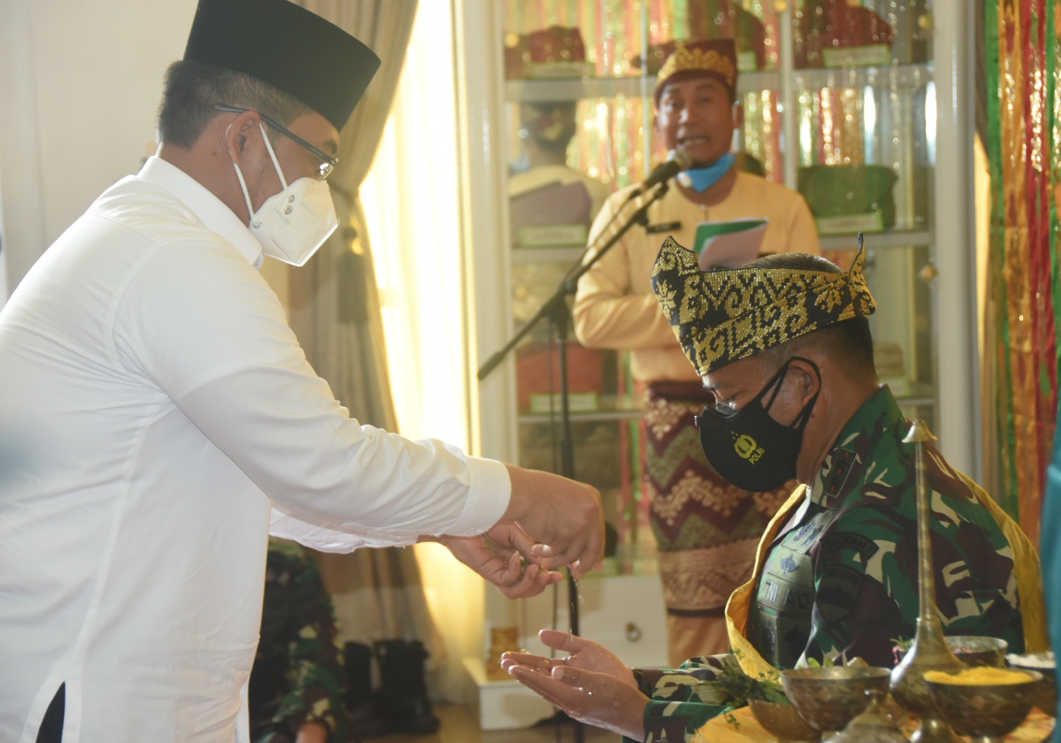 Ramah Tamah dengan Pemkab Bengkalis, Pangdam I/Bukit Barisan Mengaku Senang