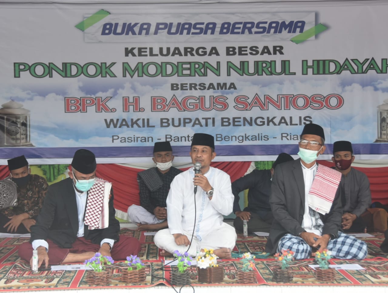 Wabup Bengkalis Buka Puasa Bersama Keluarga Besar Pondok PMNH