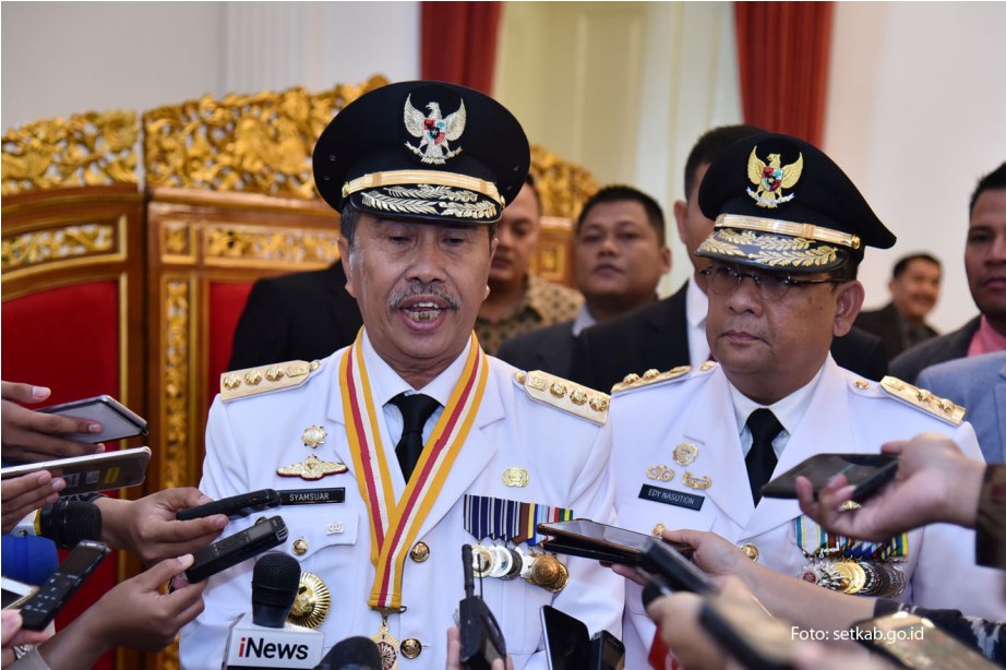 Gubri H Syamsuar Sudah Teken Keputusan Peresmian Anggota DPRD Bengkalis 2019-2024