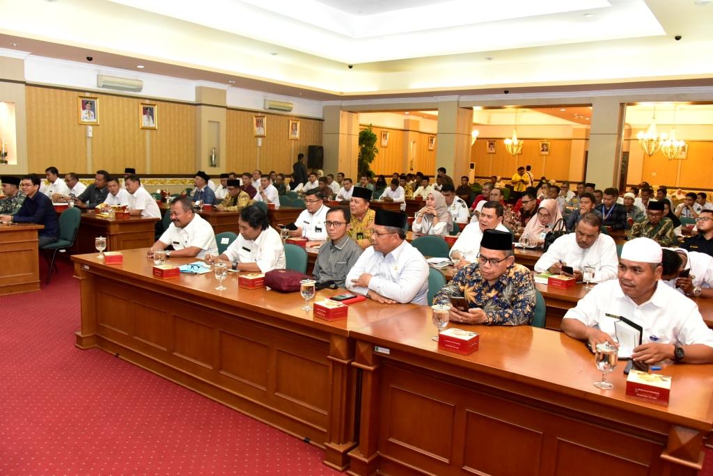 Plh Sekda Bengkalis Hadiri Rapat Persiapan EHA dan MTQ Provinsi Riau