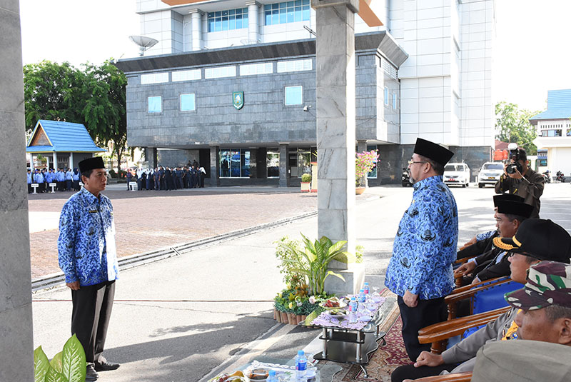 Sampaikan Pesan Mendagri, Sekda Bengkalis Ajak ASN Terus Tingkatkan Kinerja