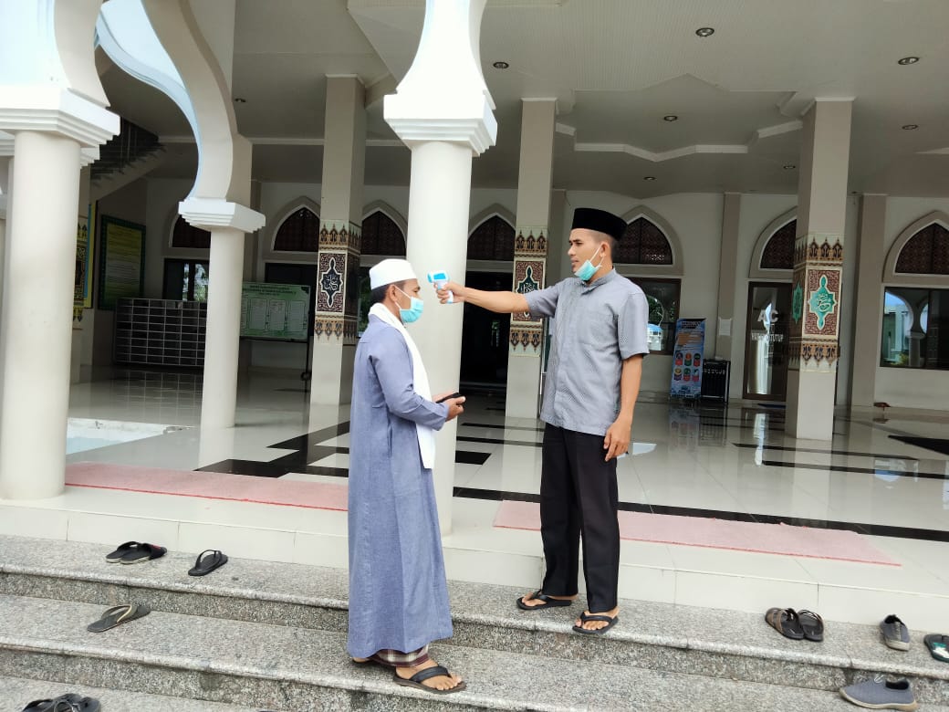 Pengurus Masjid Agung Istiqomah Bentuk Satgas Pencegahan Covid-19