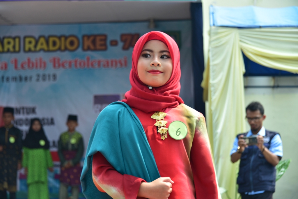  RRI Bengkalis Gelar Lomba Busana Melayu Tingkat SD