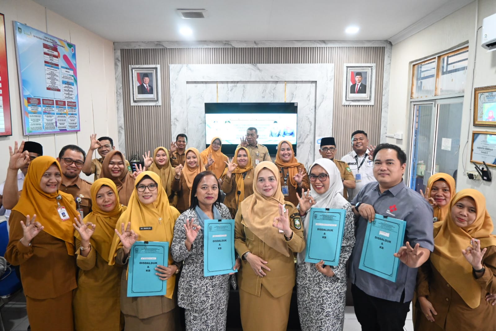 Perkuat Pelayanan KB, Pemkab Bengkalis melalui DPPKB Teken MoU dengan Empat Fasyankes