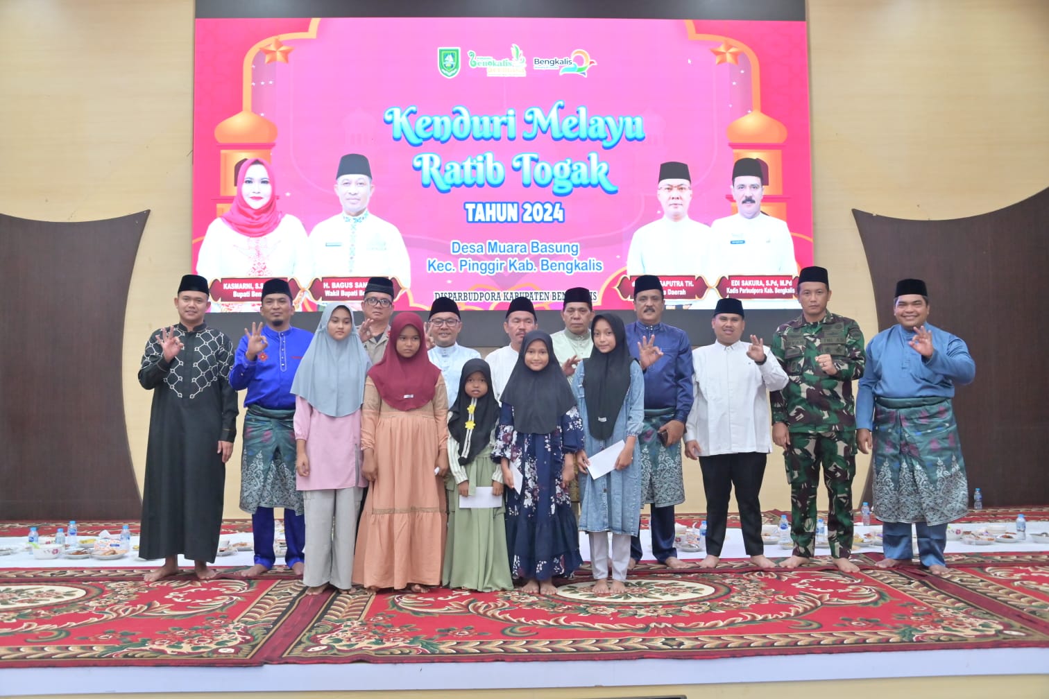 Kasmarni Berharap Kenduri Melayu Ratib Togak Sebagai Media Perkuat Silaturahmi dan Jaga nilai budaya