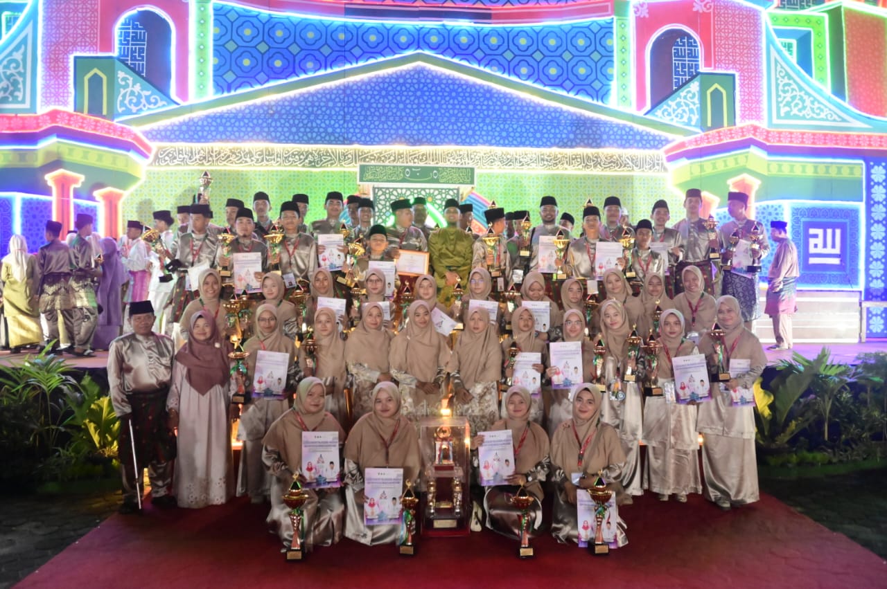 Raih Poin Tertinggi 625, Kec. Bengkalis kembali Pertahankan Juara Umum, MTQ ke-50 Kab. Bengkalis