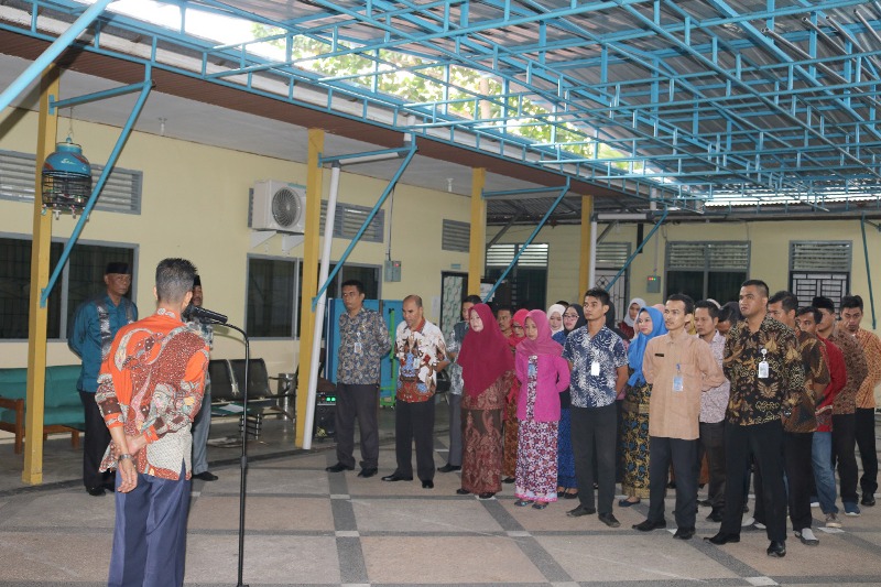 Peringati Hari Batik 2019, Pegawai Pemkab Bengkalis Hari Ini Juga Kenakan Batik