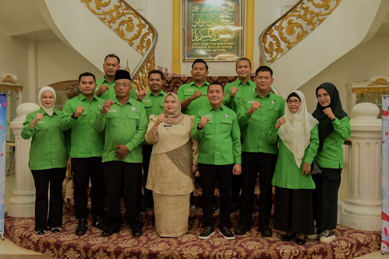 Bupati Kasmarni Terima Audiensi DPC PKB Bengkalis, Bahas Musyawarah Kabupaten dan Garda Run