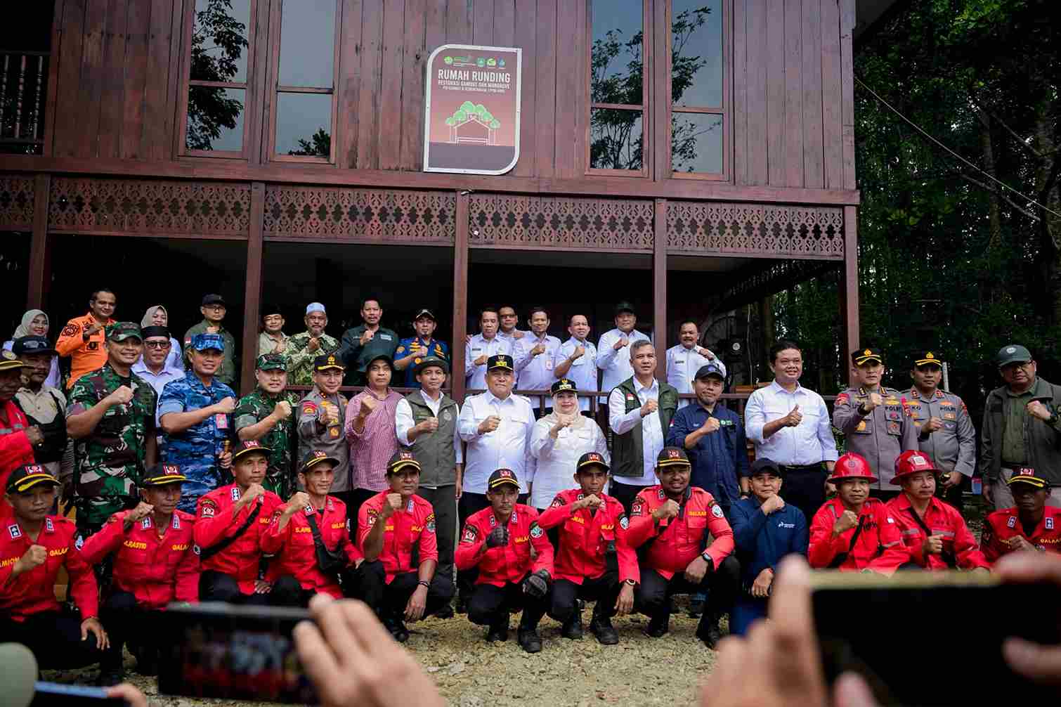 Di Hadapan Menteri Kehutanan, Kasmarni Tegaskan Komitmen Bengkalis Jaga Gambut dan Perkuat Restorasi