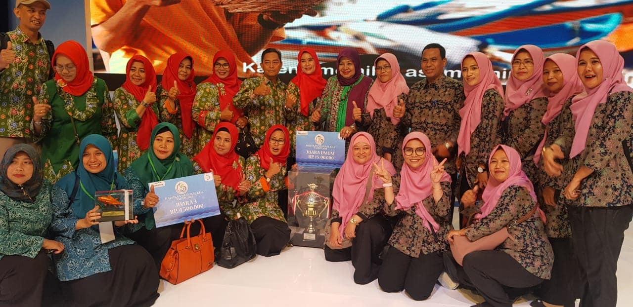 Diwakili TP PKK Kabupaten Bengkalis, Riau Juara Umum Masak Menu Serba Ikan