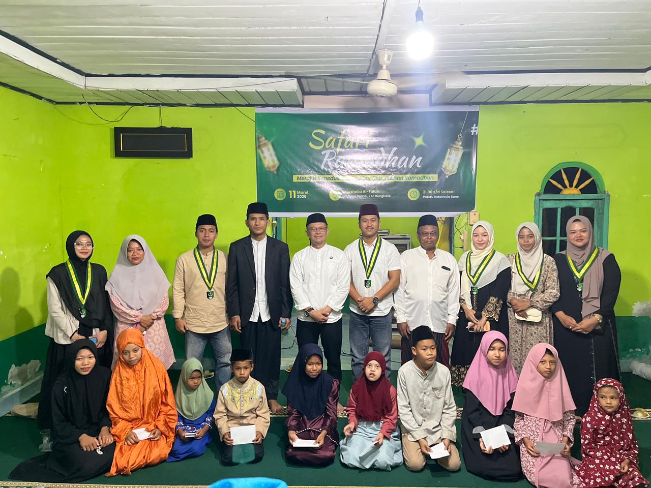 SEMMI Bengkalis Gelar Safari Ramadhan di Desa Damai