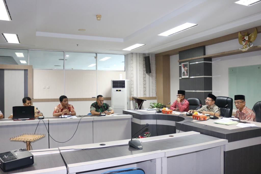 Sekda Pimpin Rapat Persiapan Hari Lahir Pancasila