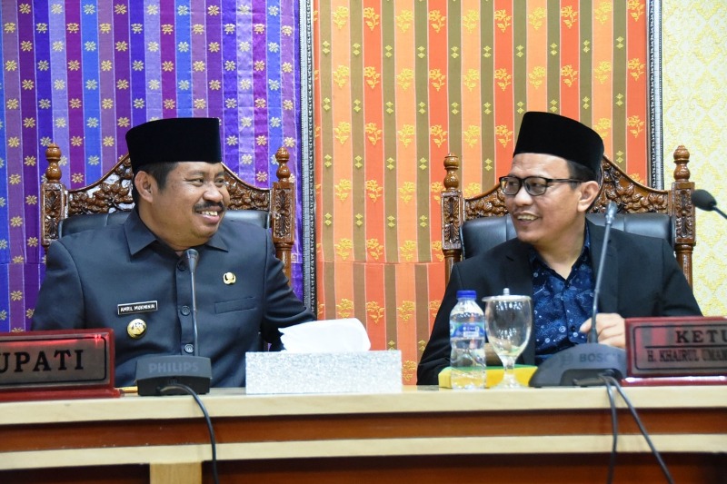 Perda APBD 2020 Disahkan, Bupati Amril Mukminin Instruksikan Kepala PD Bergerak Cepat